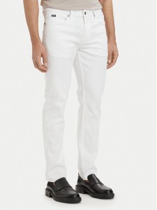 BOSS Jeansy H-Delaware 50561555 Biały Slim Fit