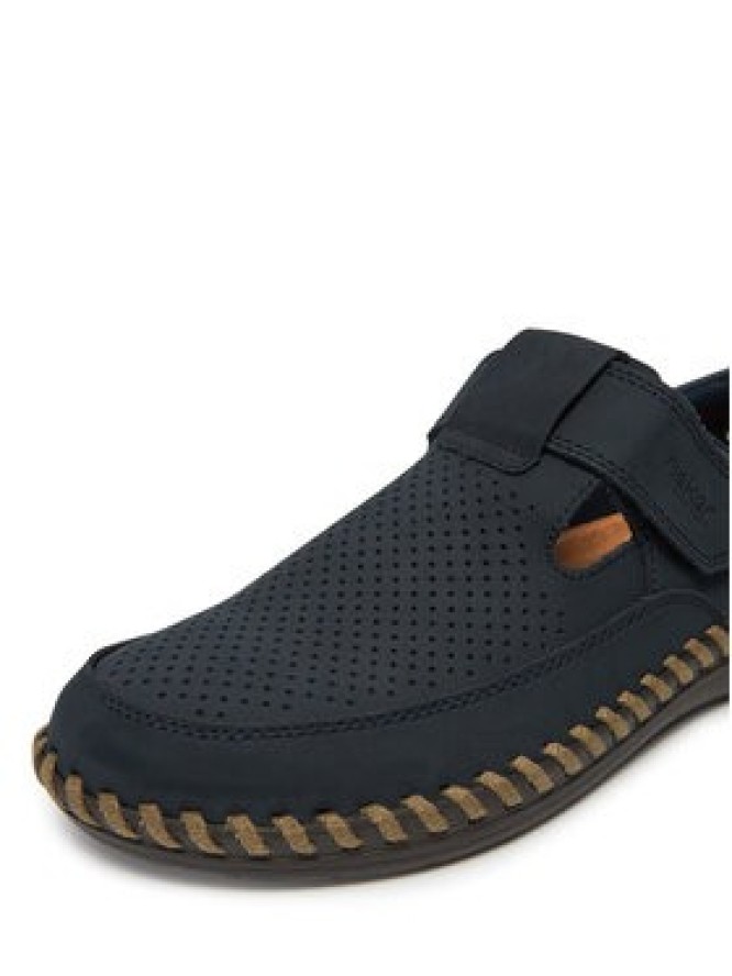 Rieker Półbuty B2453-14 Granatowy