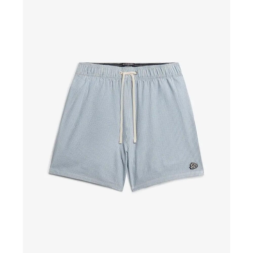 Szorty kąpielowe Superdry Seer Sucker 15