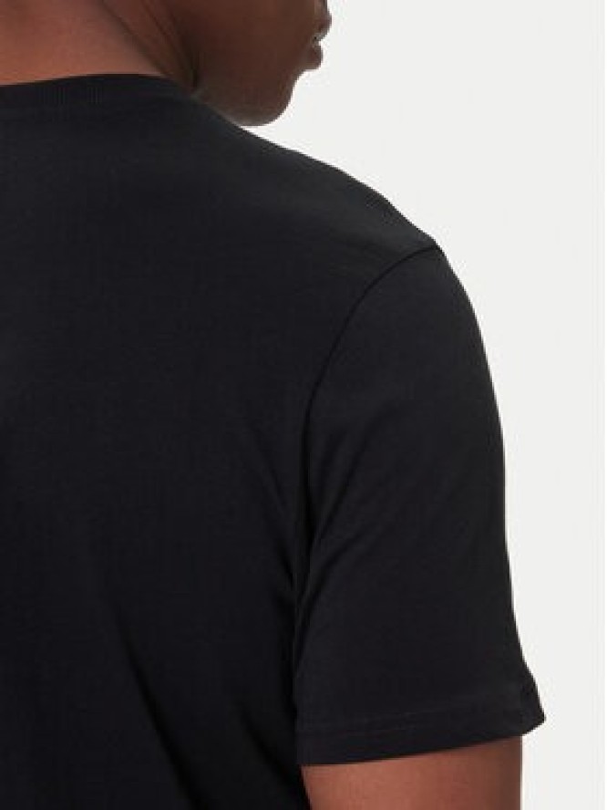 Kappa T-Shirt Authentic 361N6QW Czarny Regular Fit