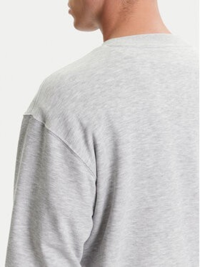 New Balance Bluza Small Logo MT41507 Szary Relaxed Fit