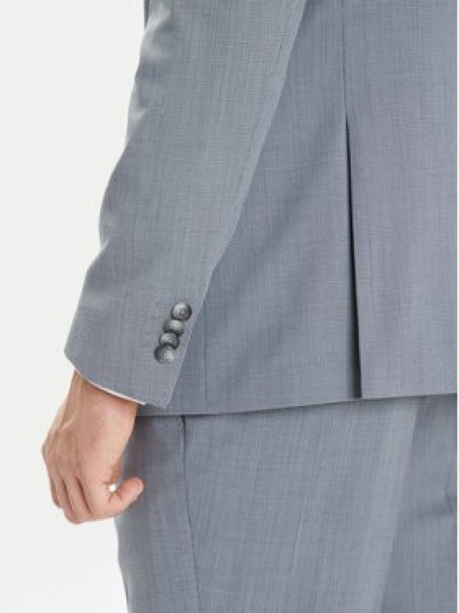 BOSS Garnitur H-Huge 50546087 Szary Slim Fit