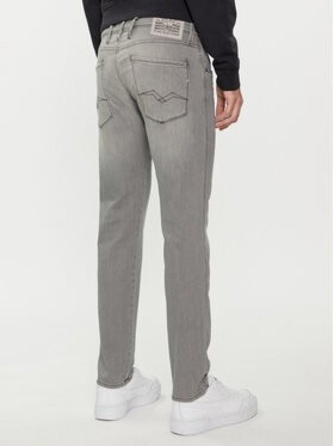 Replay Jeansy M914Y.000.51A 626 Szary Slim Fit