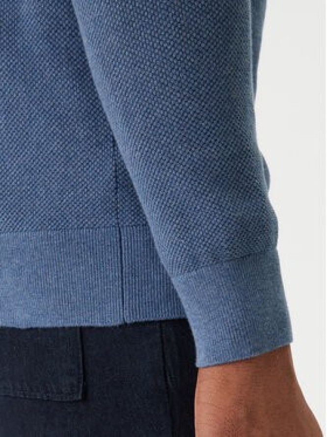 Tommy Hilfiger Sweter Essential MW0MW36347 Niebieski Regular Fit