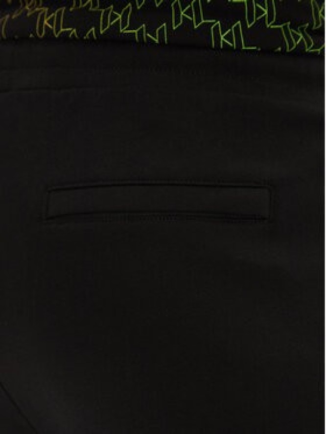 KARL LAGERFELD Szorty sportowe 705402 552917 Czarny Regular Fit