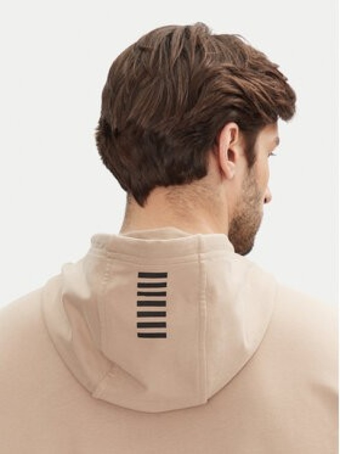 EA7 Emporio Armani Bluza 8NPM32 PJVRZ U6155 Beżowy Regular Fit