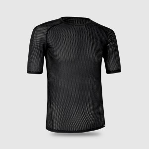 Gripgrab Ultralight Mesh Short Sleeve Base Layer Black - L