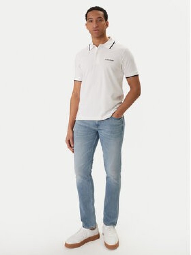 Guess Jeansy M6RAS2 D6761 Niebieski Slim Tapered Fit