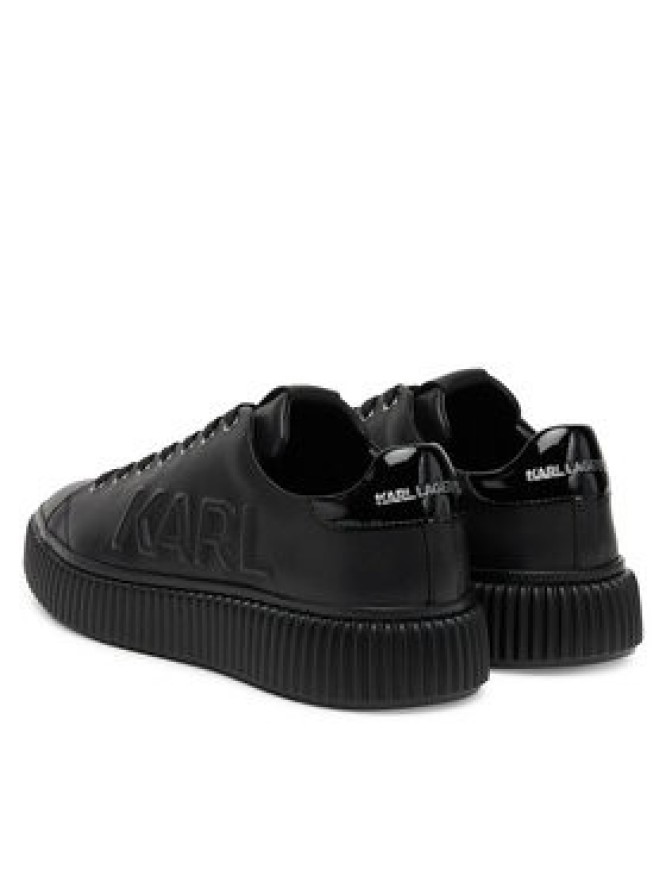KARL LAGERFELD Sneakersy KL24225 Czarny