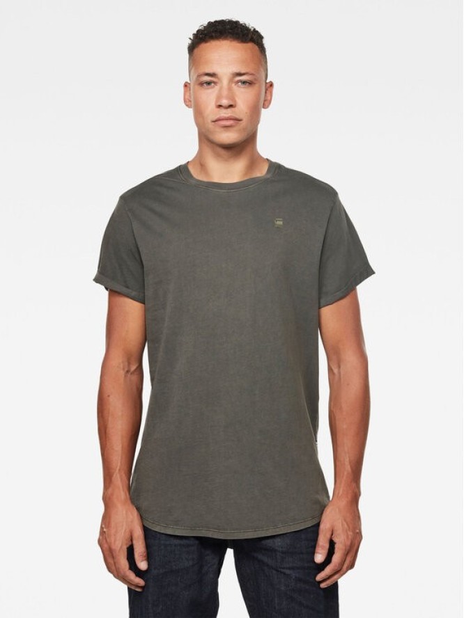 G-Star Raw T-Shirt D16396-2653-B575 Szary Regular Fit