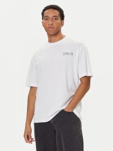 HUGO T-Shirt Nyrotee 50549769 Biały Loose Fit