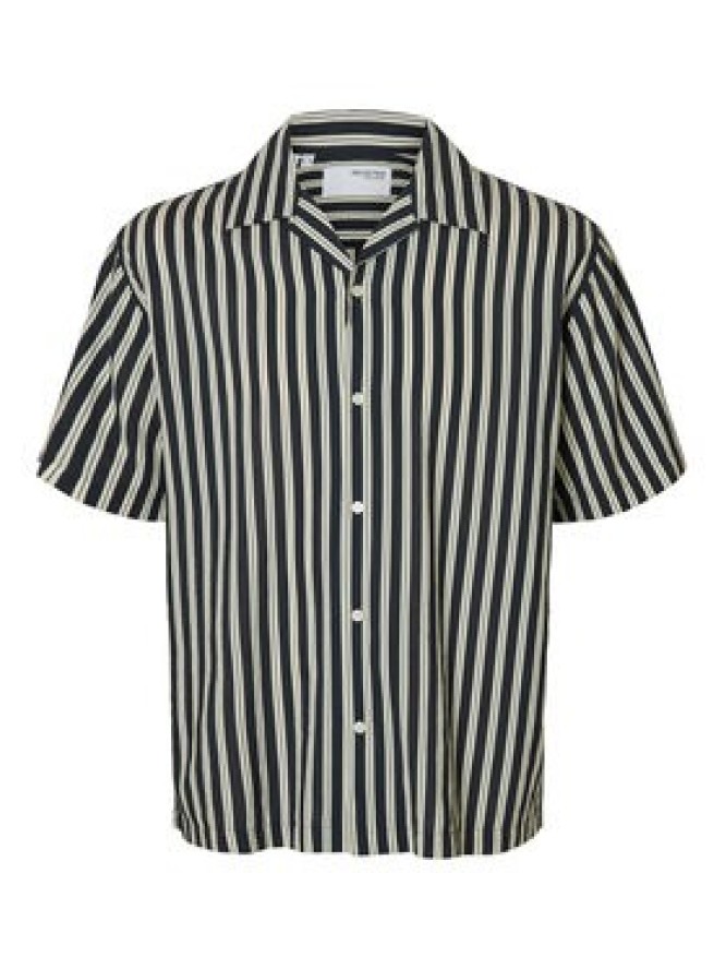 Selected Homme Koszula 16091381 Granatowy Relaxed Fit