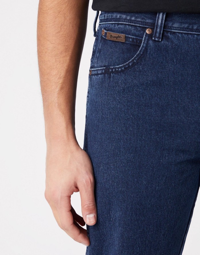 MĘSKIE SPODNIE JEANSOWE WRANGLER TEXAS COALBLUE STONE W121YN29H 112144746