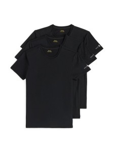 Polo Ralph Lauren Komplet t-shirtów 714965508001 Czarny Slim Fit