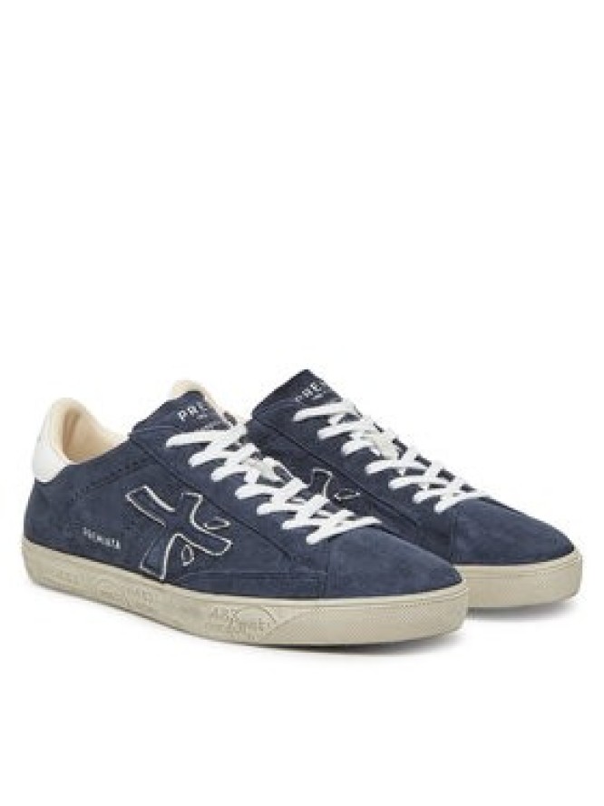 Premiata Sneakersy Steven Var 6643 Granatowy