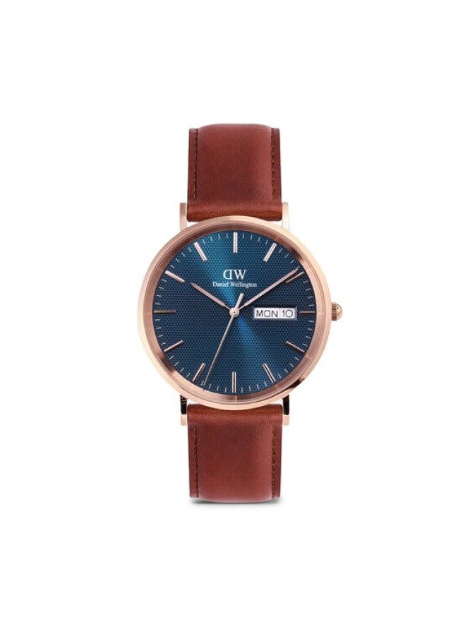 Daniel Wellington Zegarek Classic Day Display 40 DW00100830 Różowe złoto