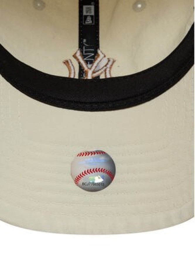 New Era Czapka z daszkiem New York Yankees Recycled 9Twenty 60595203 Écru