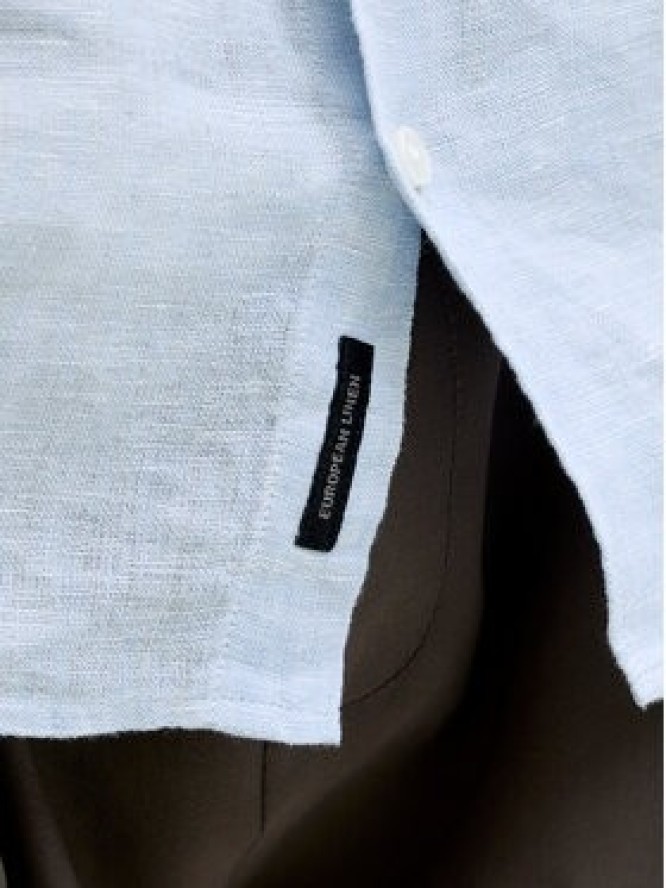 Jack & Jones Koszula Lawrence 12293563 Niebieski jasny Regular Fit