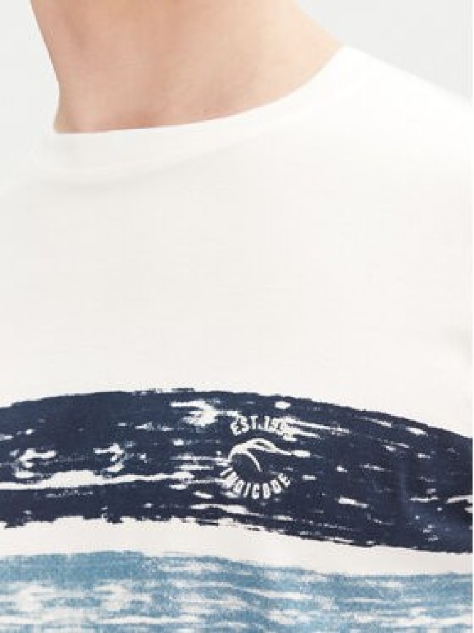 INDICODE T-Shirt Caron 41-051 Granatowy Regular Fit