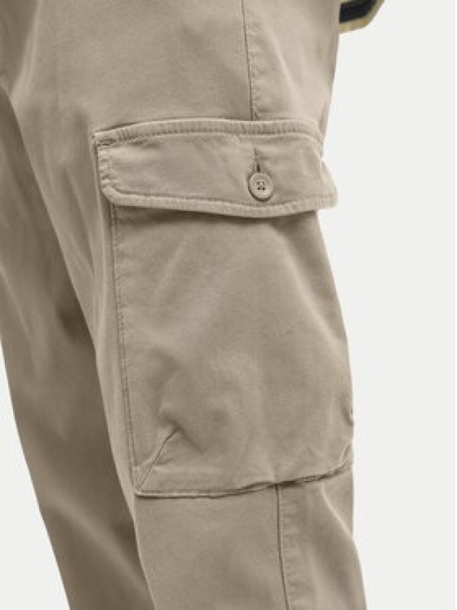 Jack & Jones Spodnie materiałowe Stace Arthur 12282388 Beżowy Regular Fit