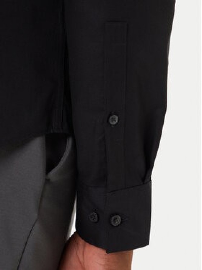 Calvin Klein Koszula LV019EU053 Czarny Slim Fit