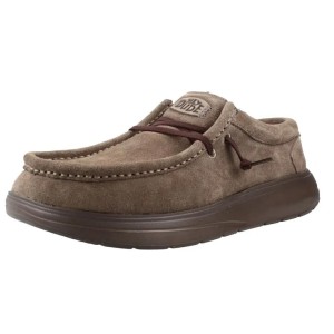 Buty HEY DUDE HD41975 WALLY X SUEDE Brązowy
