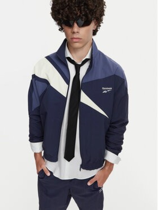 Reebok Bluza Borys RK25720CCM Granatowy Relaxed Fit