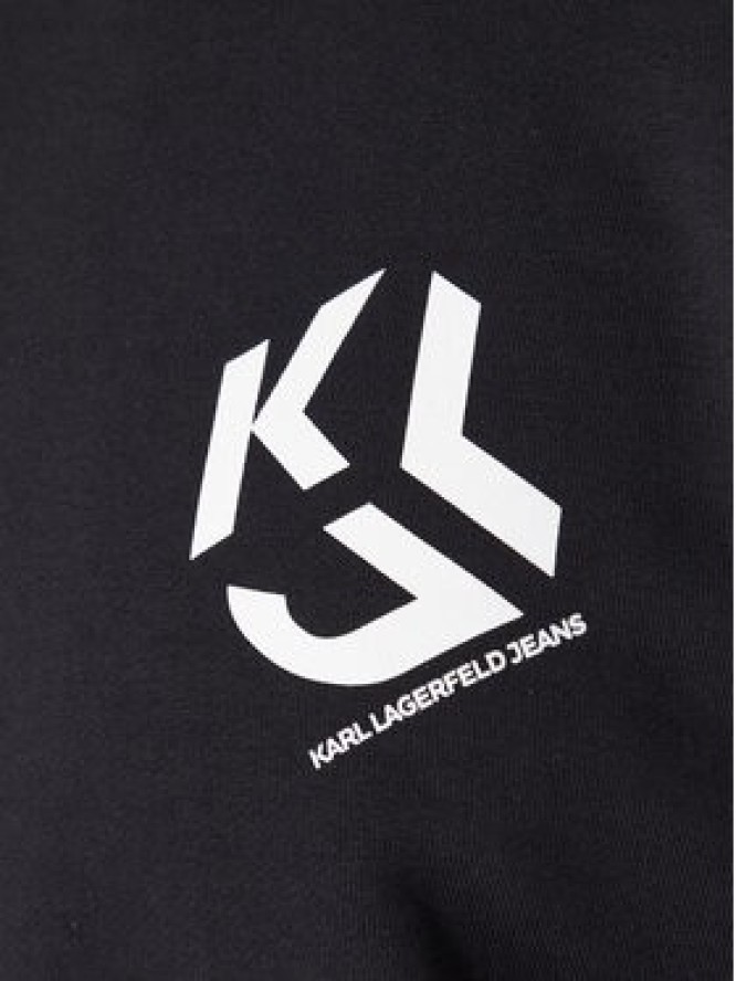 Karl Lagerfeld Jeans Bluza B1M20050 Czarny Regular Fit