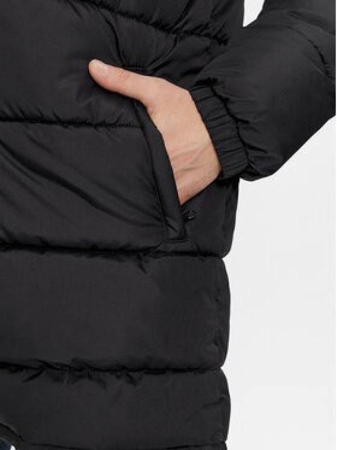 Brave Soul Kurtka zimowa MJK-DAVISLONGBLK Czarny Regular Fit