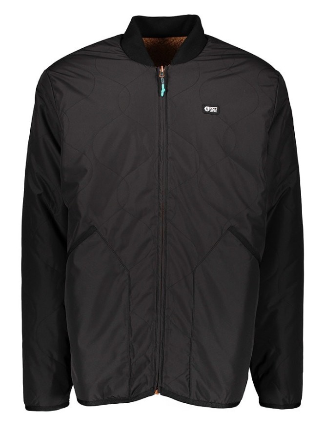 PICTURE Dwustronna kurtka funkcyjna "Hikast" w kolorze czarno-jasnobrązowym rozmiar: M