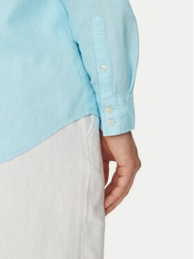 Guess Koszula F4GH00 WG3L0 Błękitny Regular Fit