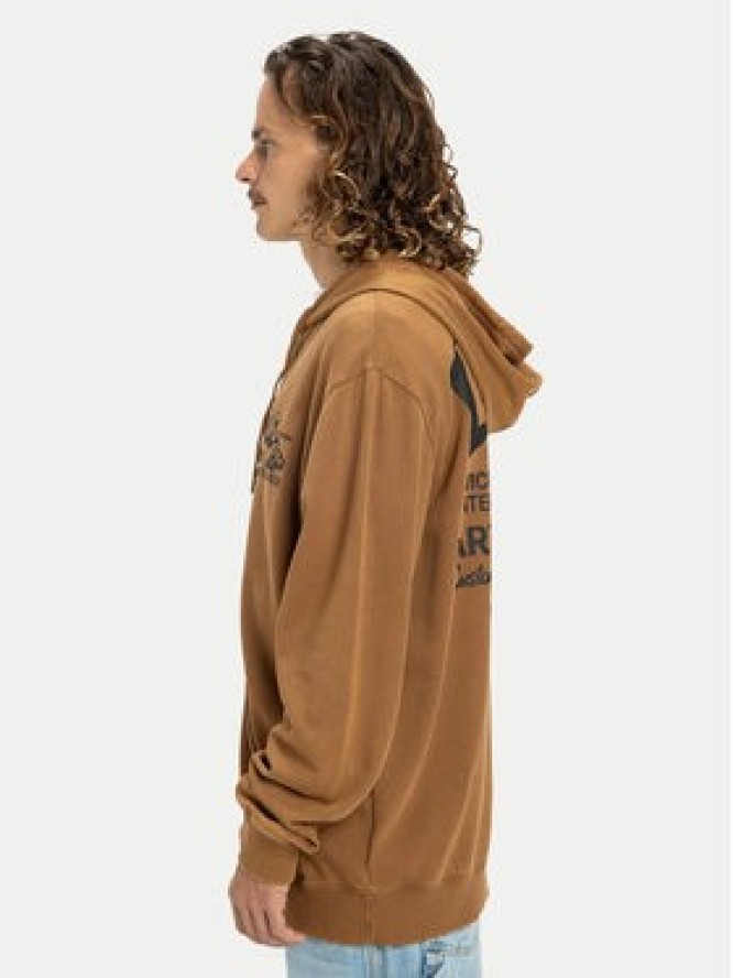 DC Shoes Bluza Parts Dep EDYSF03257 Brązowy Regular Fit