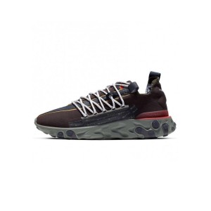Buty do biegania Nike React WR ISPA Brązowy Zamsz/Pomarańczowy Terra