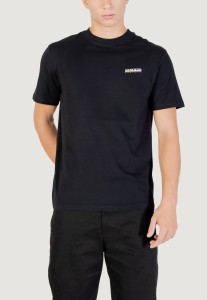 Koszulka crop top Mężczyzna NAPAPIJRI S-SMALL BOX SS