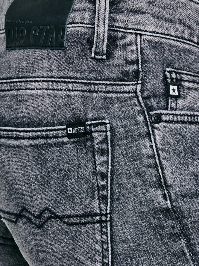 Jeansy męskie skinny szare Deric 993