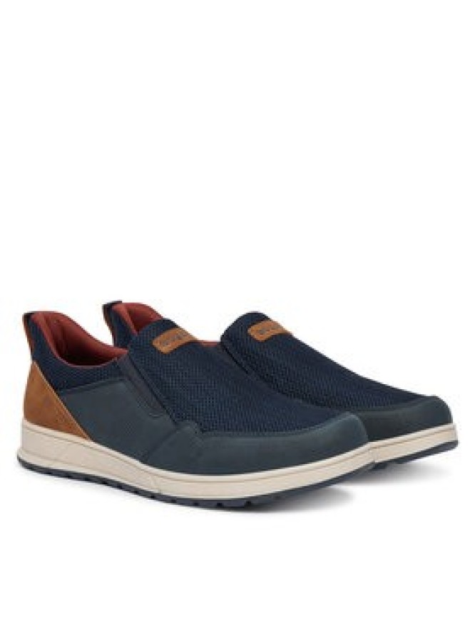 Bugatti Półbuty 335-AFB6A-5000 Granatowy