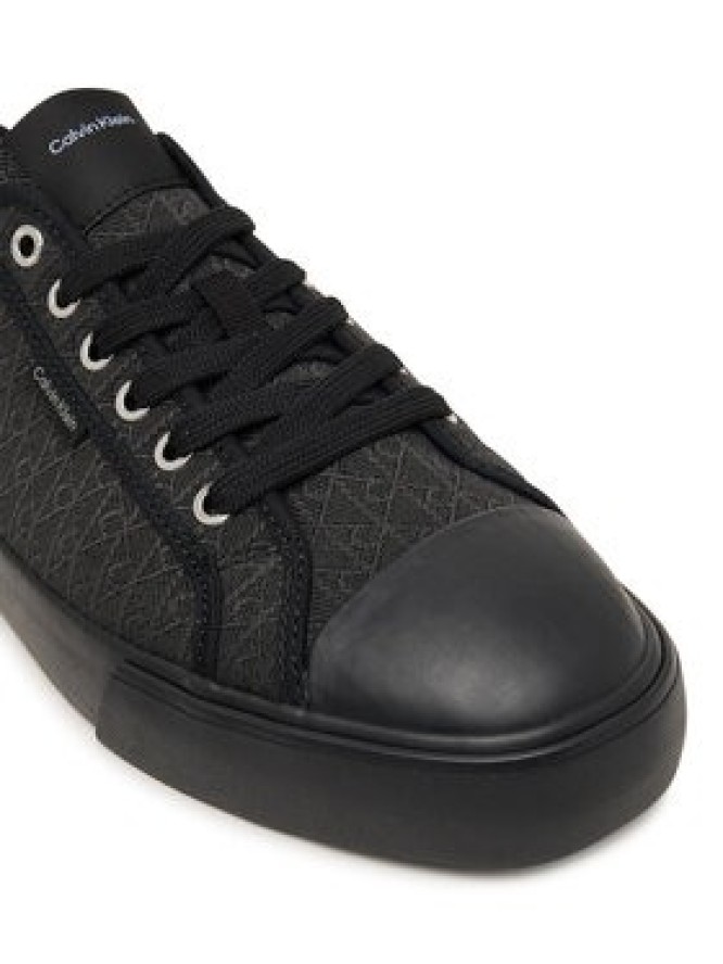 Calvin Klein Trampki Vulc Laceup Cv Aop HM0HM02122 Czarny