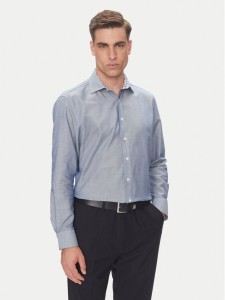 Pierre Cardin Koszula C6 11004.0403 Niebieski Slim Fit