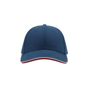 Czapka Pilot Piping Sandwich Premium Brush Cotton 6panelowa