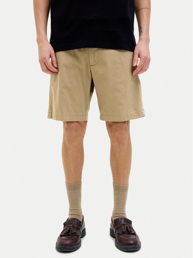 Jack & Jones Szorty materiałowe Marco 12269368 Brązowy Regular Fit