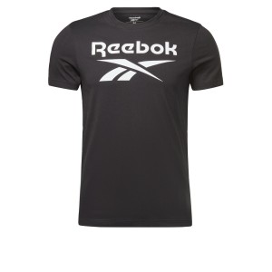 Koszulka z krótkim rękawem Męska Reebok BIG LOGO TEE HD4222 Czarny