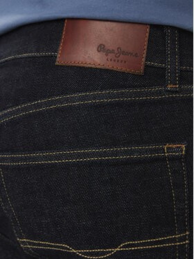 Pepe Jeans Jeansy PM207388 Granatowy Slim Fit