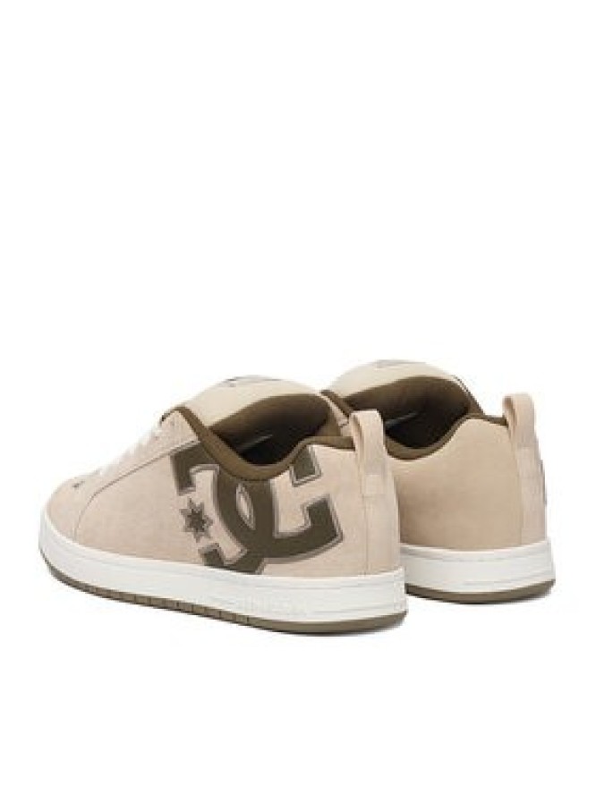 DC Shoes Sneakersy CEOWB-V5-10116M Beżowy
