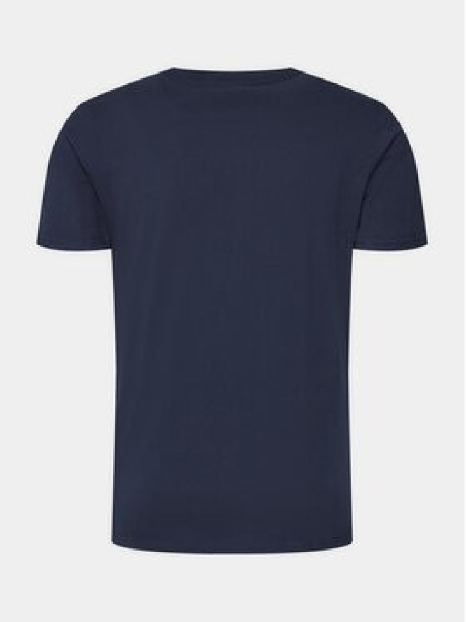 Petrol Industries T-Shirt M-1040-TSR602 Granatowy Regular Fit