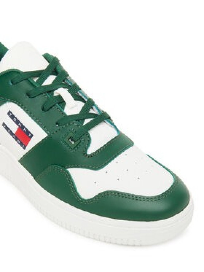 Tommy Jeans Sneakersy (New) Tjm Retro Basket Ess EM0EM01395 Biały