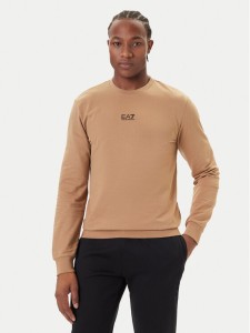 EA7 Emporio Armani Bluza 8NPM30 PJVRZ U6171 Beżowy Regular Fit