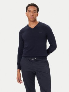 Guess Sweter M5YR27 Z0122 Granatowy Slim Fit