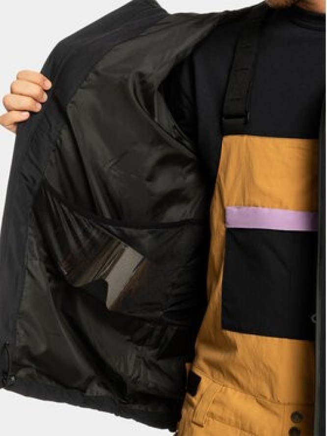 Quiksilver Kurtka outdoor High In Th Hood EQYTJ03436 Czarny Regular Fit