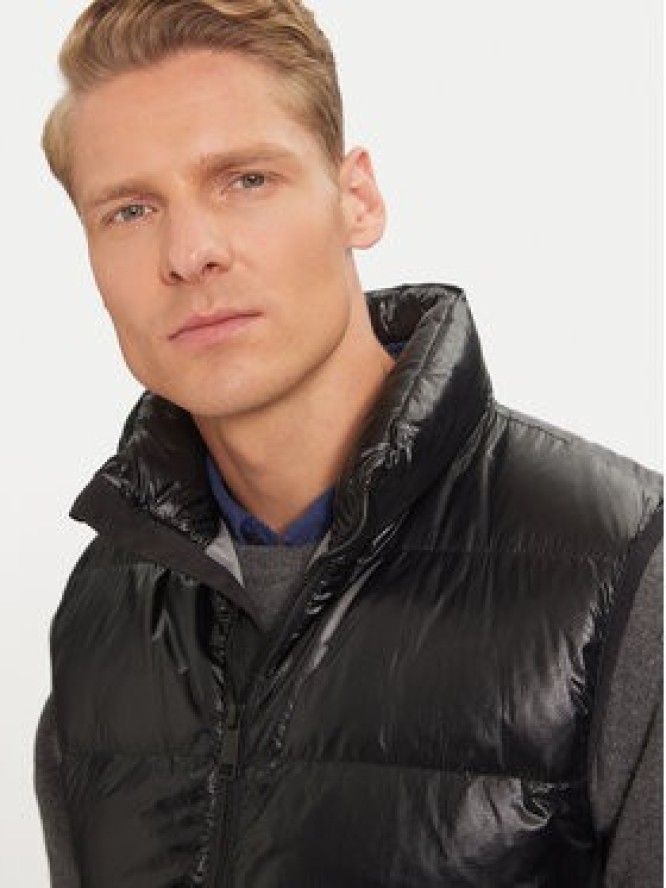 La Martina Bezrękawnik ZMO007 PA078 Czarny Regular Fit