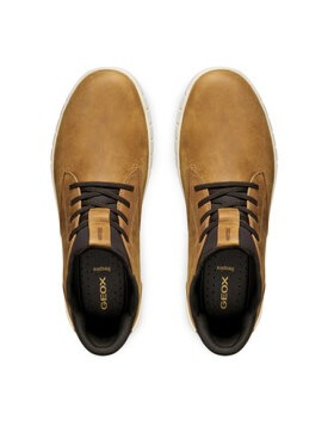 Geox Sneakersy U Flextride Plus U56MAB 000FF C6002 Brązowy